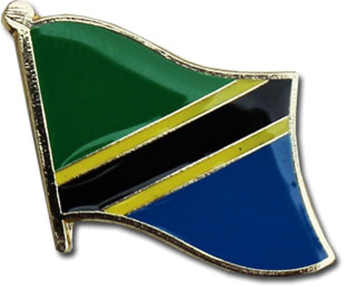 Amazon.com: Tanzania Flag Die-struck Metal Lapel Pin with